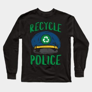 Recycle Police Long Sleeve T-Shirt